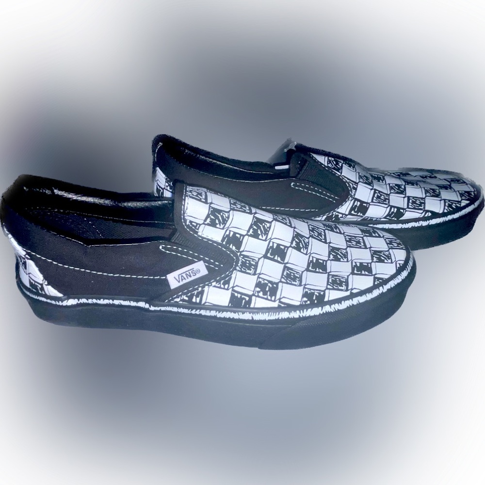 Black White Vans